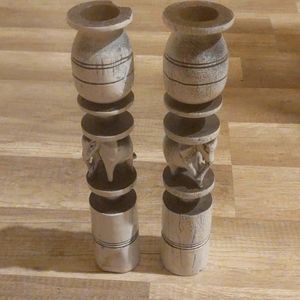 Elephant candle holders